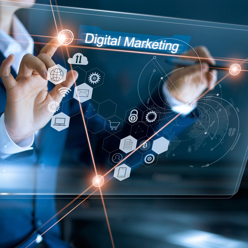 Digital marketing visual