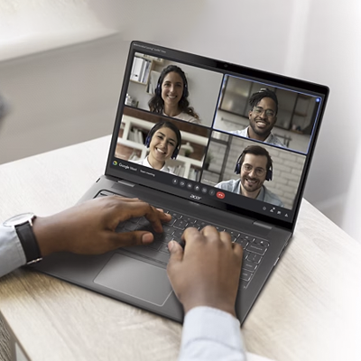 Video call met Acer Chromebook